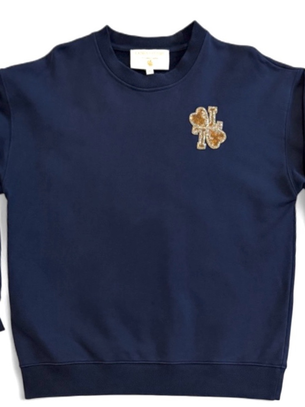 Laines Leisure by Laines London Women’s Navy Blue Crewneck Sweater Size Medium
